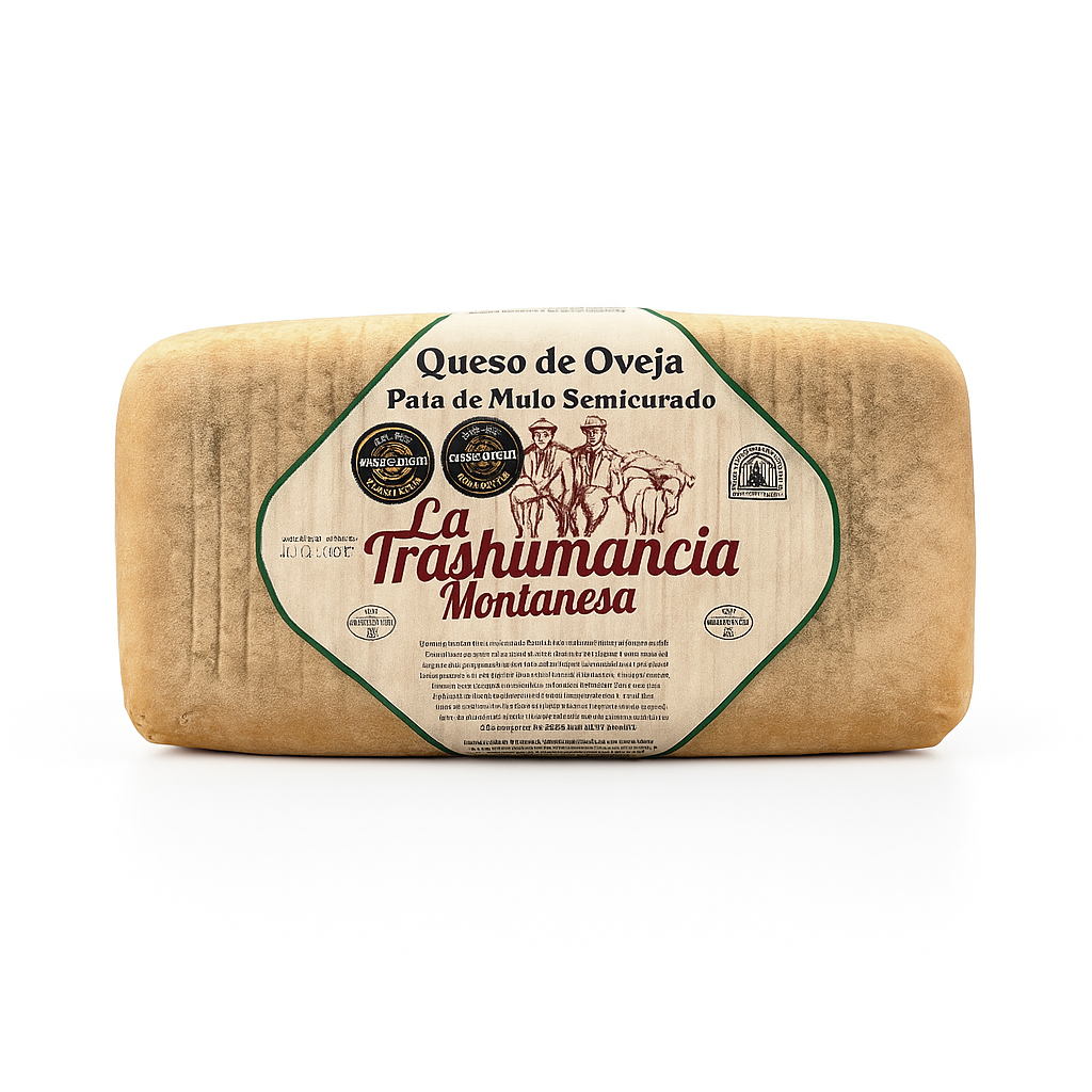 Queso Pata de Mulo de Oveja Semicurado
